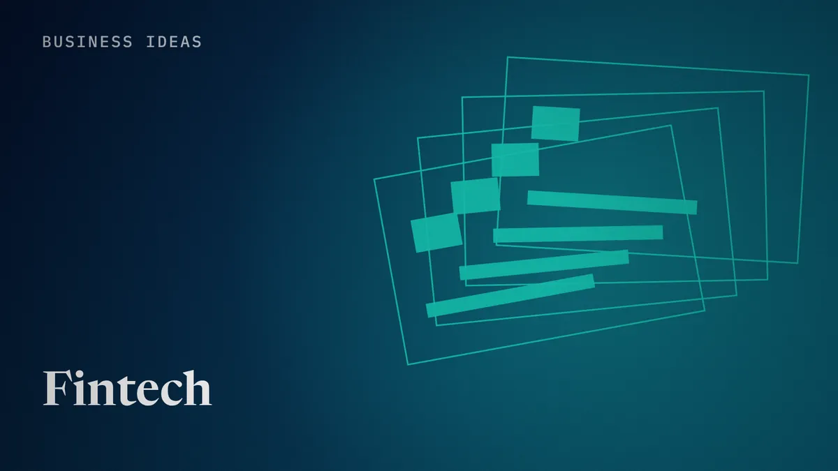 Fintech business ideas